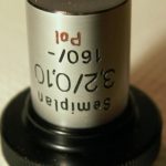 Semiplanachromat  3,2x/0,10 POL -- 160/ -