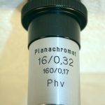 Planachromat 16x/0,32 Phv - 160/0,17