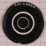 Phasenkontrasteinsatz Apertur 0,65 - 0,80 / Kond. 0,6