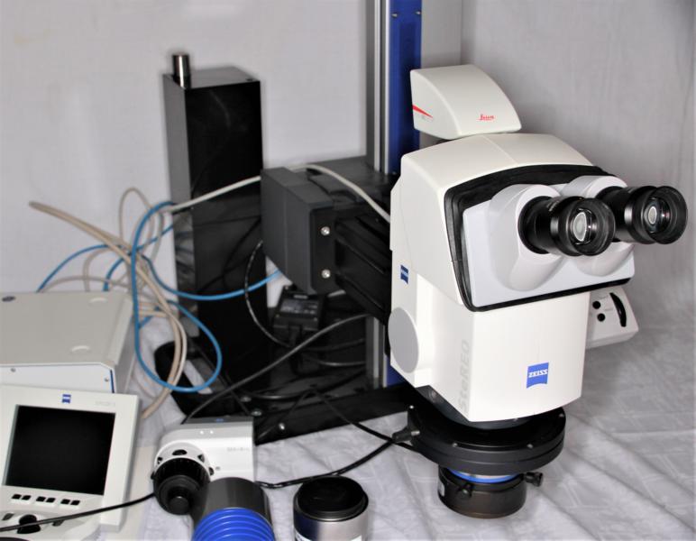 Carl Zeiss Discovery V20 motorisiertes HighEnd ZOOM Stereo Mikroskop